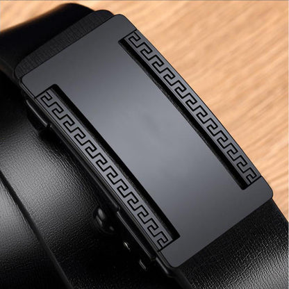 Toothless Automatic Buckle Business Men's Belt