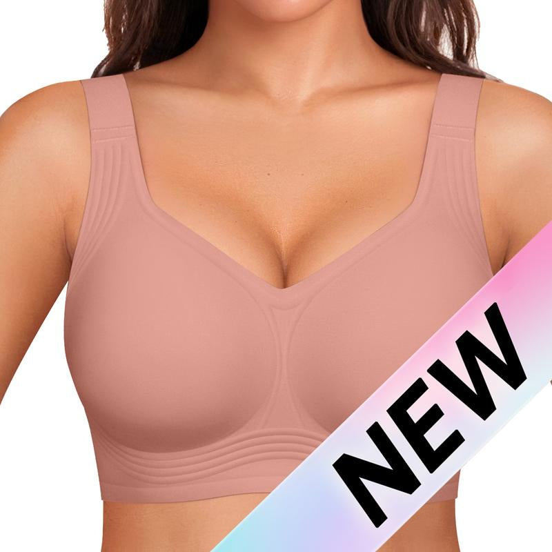 Experience All-Day Comfort with OEAK Women's Wireless Padded T-Shirt Bra - Perfect for Everyday Wear!