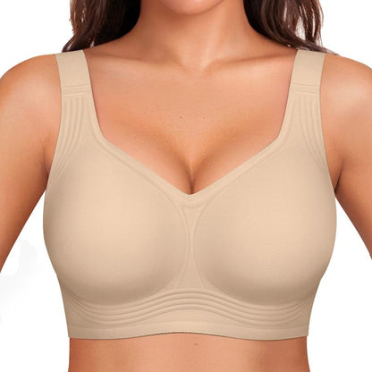Experience All-Day Comfort with OEAK Women's Wireless Padded T-Shirt Bra - Perfect for Everyday Wear!