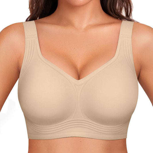 Experience All-Day Comfort with OEAK Women's Wireless Padded T-Shirt Bra - Perfect for Everyday Wear!