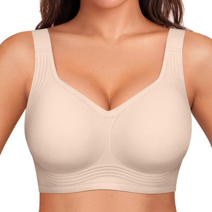 Experience All-Day Comfort with OEAK Women's Wireless Padded T-Shirt Bra - Perfect for Everyday Wear!
