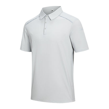Light Luxury Polo Shirt Quick-drying Breathable Short Sleeved T-shirt
