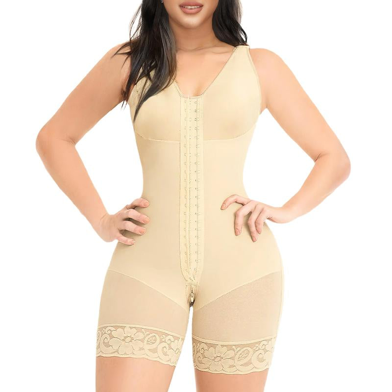 Transform Your Curves with YIANNA Colombian Shapewear - Ultimate Tummy Control Full Body Shaper with Convenient Zipper Crotch and Butt Lifting Design