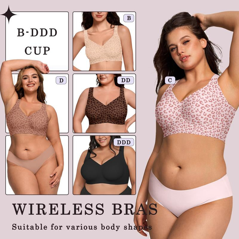 Experience All-Day Comfort with OEAK Women's Wireless Padded T-Shirt Bra - Perfect for Everyday Wear!