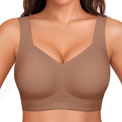 Experience All-Day Comfort with OEAK Women's Wireless Padded T-Shirt Bra - Perfect for Everyday Wear!