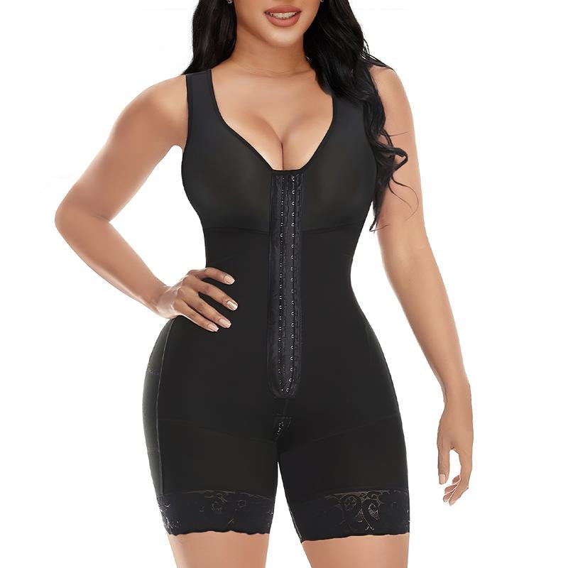 Transform Your Curves with YIANNA Colombian Shapewear - Ultimate Tummy Control Full Body Shaper with Convenient Zipper Crotch and Butt Lifting Design